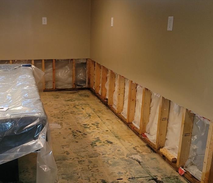 basement walls removed